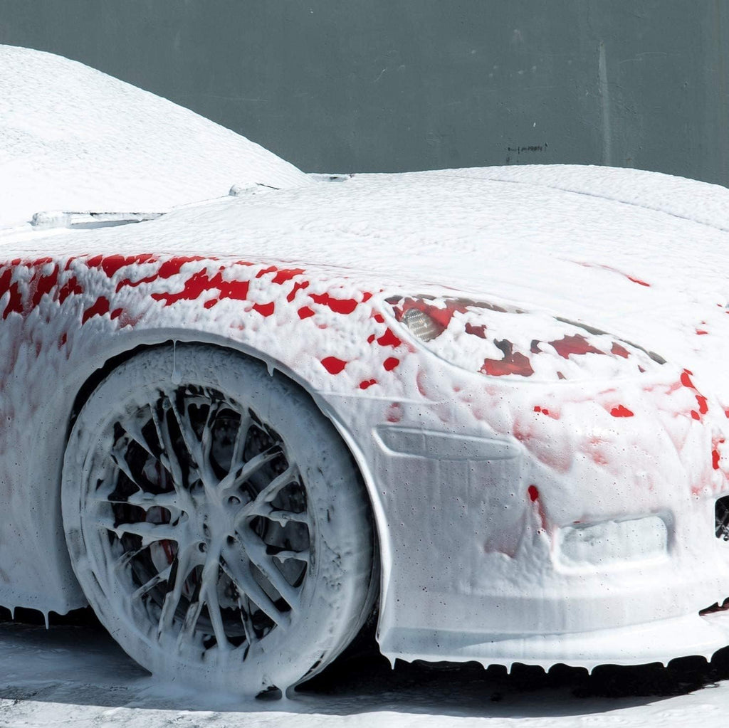 Pink Car Soap – 1 Gallon |Ph Neutral Car Wash Soap with High Suds & Cherry Scent | Scratch-Free, High Gloss Shine | Safe on Wax & Sealants | Weekly Car Care