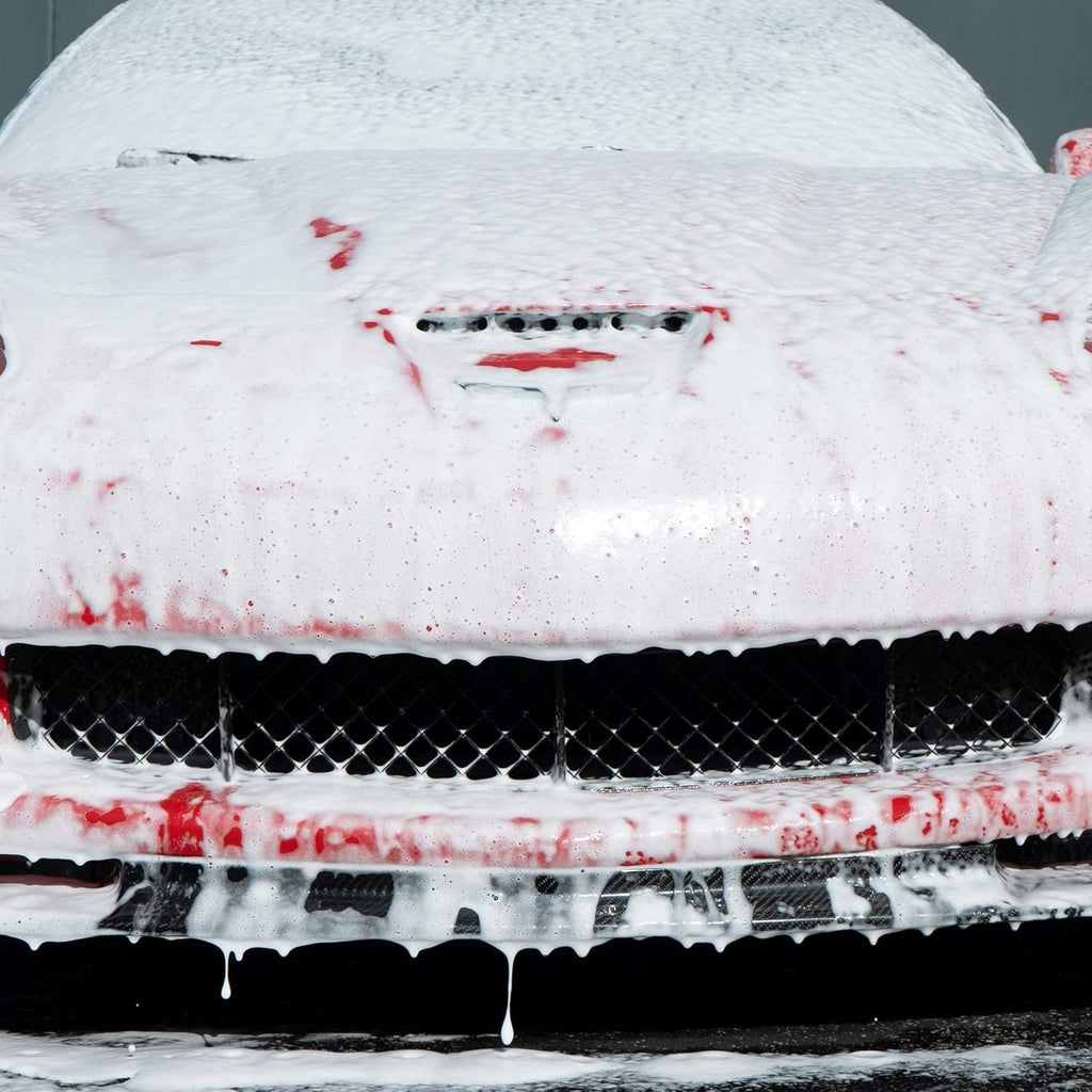 Pink Car Soap – 1 Gallon |Ph Neutral Car Wash Soap with High Suds & Cherry Scent | Scratch-Free, High Gloss Shine | Safe on Wax & Sealants | Weekly Car Care